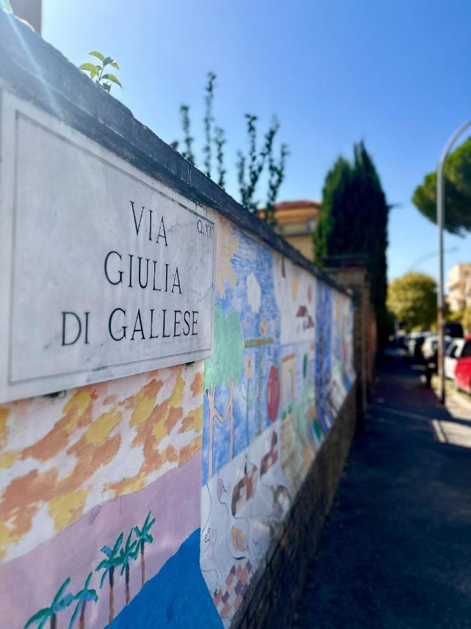 Trastevere Gianicolense Casa Con Giardino Roma Exterior foto