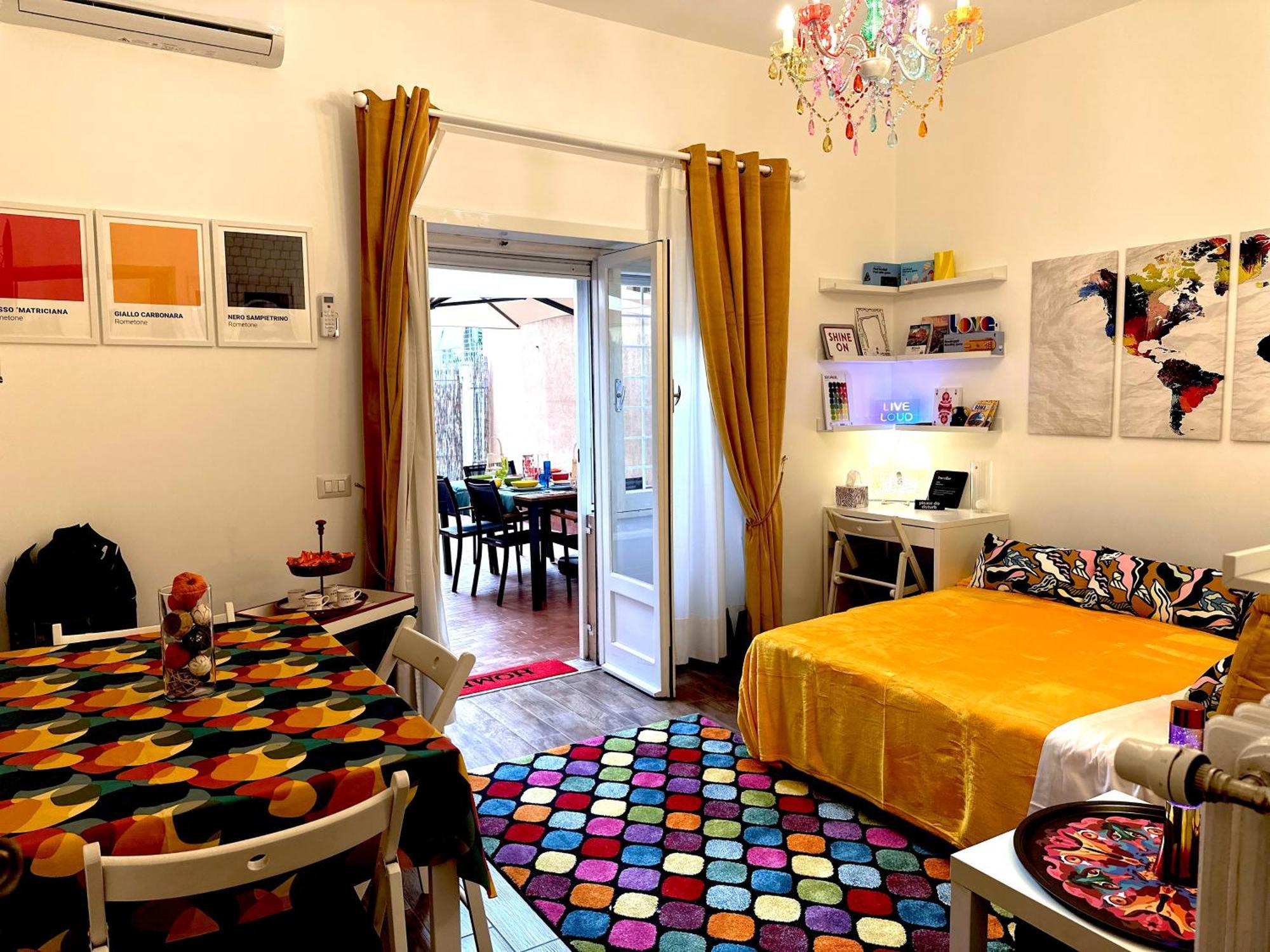 Trastevere Gianicolense Casa Con Giardino Roma Exterior foto